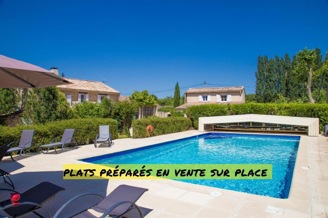 Chambres D Hotes Le Mas Julien Piscine Chauffee Adult Only Orange  Exteriér fotografie