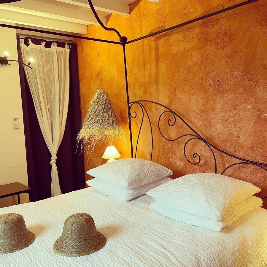 Chambres D Hotes Le Mas Julien Piscine Chauffee Adult Only Orange  Exteriér fotografie
