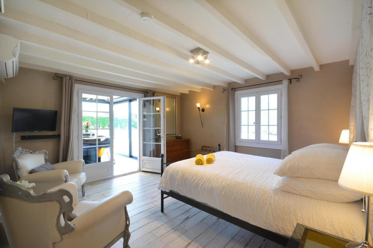 Chambres D Hotes Le Mas Julien Piscine Chauffee Adult Only Orange  Exteriér fotografie